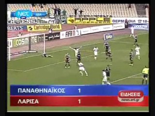 10η ΠΑΟ-ΑΕΛ 1-1 2010-11 ΝΕΤ