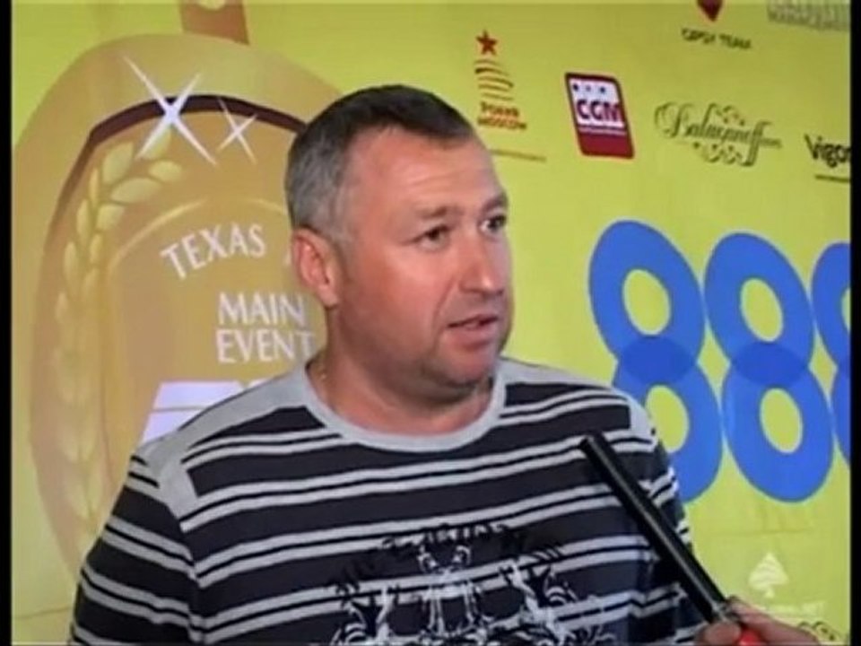 RPT Киев 2010. Техасский холдем NL. Интервью Николая Чорного