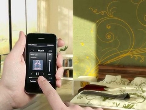 Domotique et Multiroom commandé par iPhone (Système JUNG)
