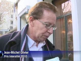 Le Suisse Jean-Michel Olivier sacré par l'Interallié