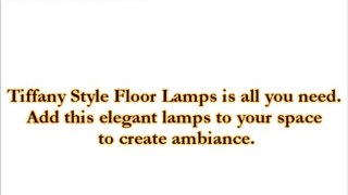 Tiffany Style Floor Lamps