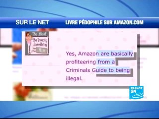 Un livre pédophile sur Amazon.com provoque la colère du net