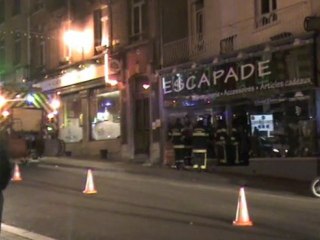 Avesnes incendie magasin Escapade