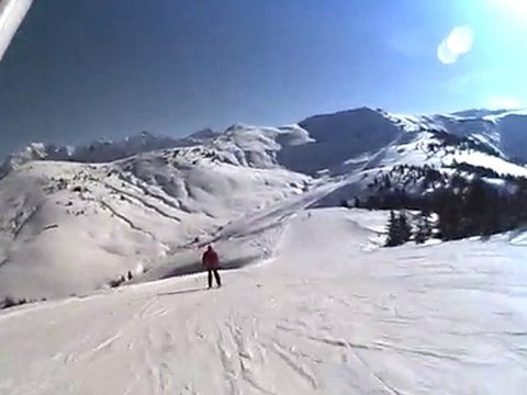 Sur le Domaine de Praz Sur Arly (beau point de vue)
