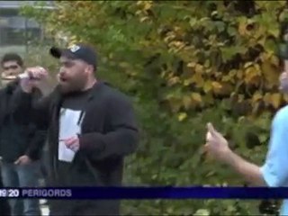 reportage de FR3 sur l'action du MAD du 4 novembre 2010