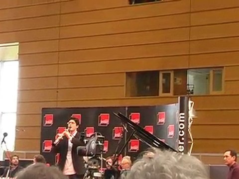 Raphael SEVERE (clarinet ).Nant Music festival Folle Journée