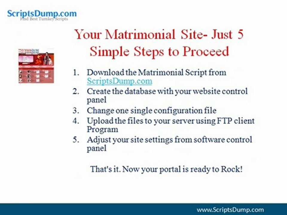 Starting -profitable -matrimonial -Business