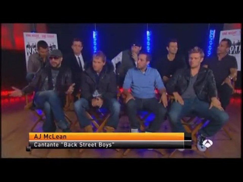16-11-2010 NKOTBSB Tour en Antena 3