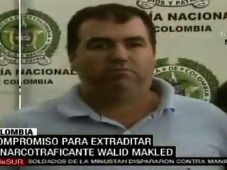 Reitera Santos extradición de narcotraficante Walid Makled