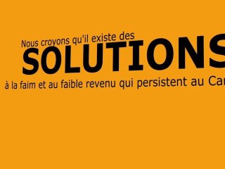 Étude Bilan-Faim de Banques alimentaires Canada