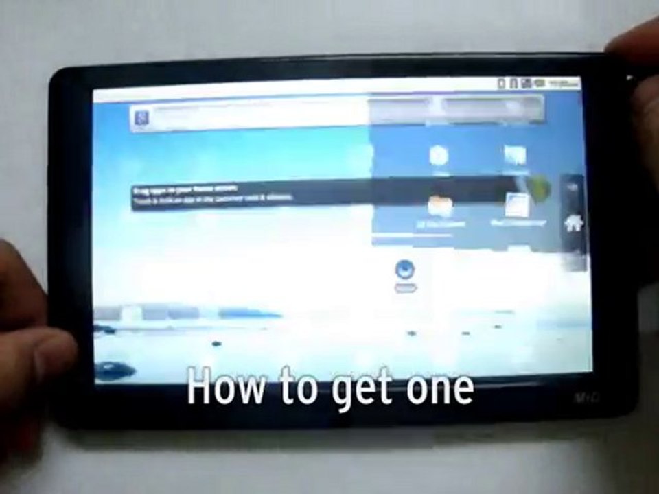 APad A81E 7''  Google Android 2.2 + Windows CE Tablet PC