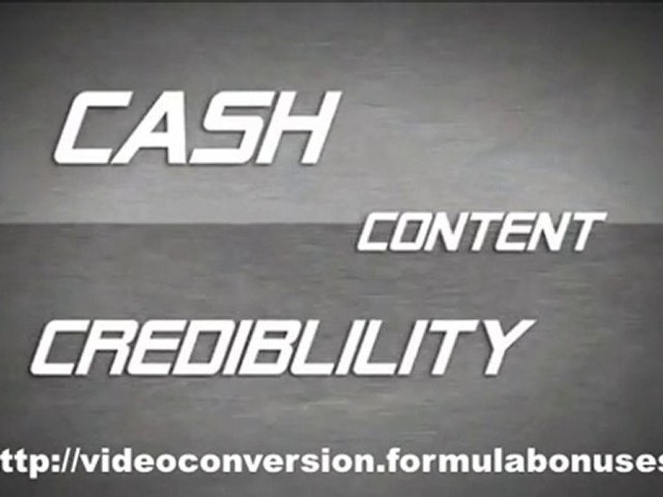 Video Conversion Formula - Get Ready For The Launch!
