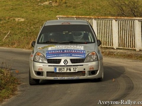 Rallye du cantal 2010 Es4 Equipage Murat-Gres