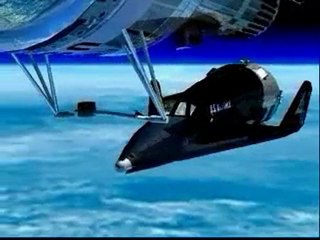 USＡF　X‐20ダイナソ計画 宇宙ステーションドッキング