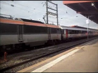 Montage en gare de Strasbourg