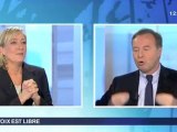 Débat J.-M. FOURGOUS / M. LE PEN