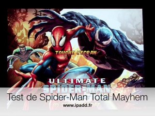Test vidéo de Spider-Man Total Mayhem sur iPad