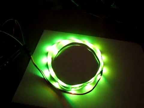 Snootlab Protoshield drives RGB LedStrip 12V
