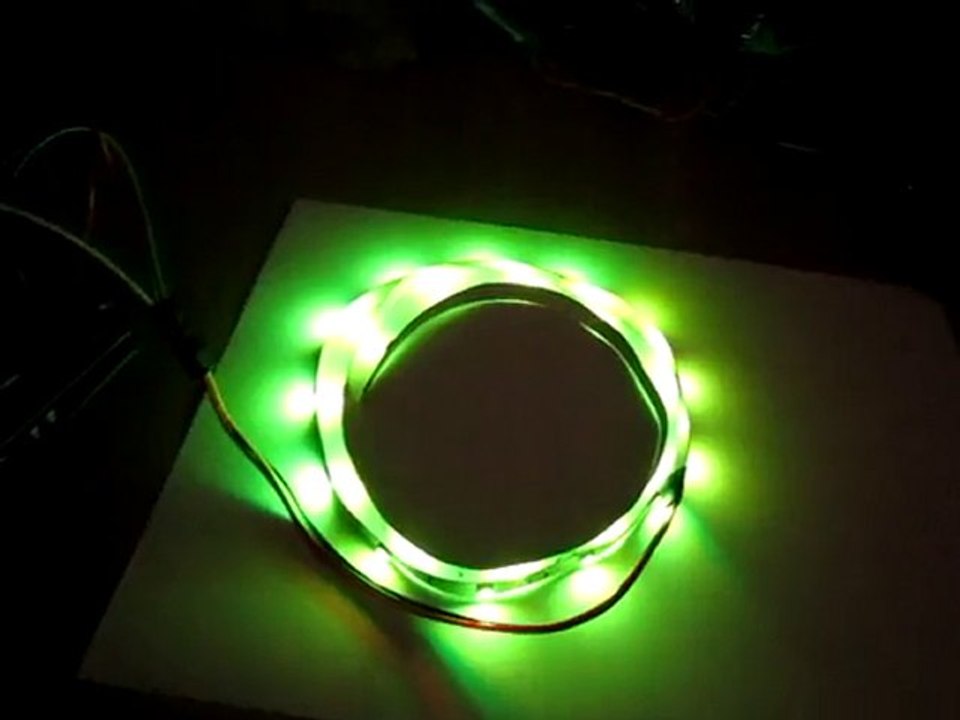 Snootlab Protoshield drives RGB LedStrip 12V