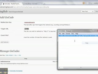 Using GoCodes To Mask Affiliate Links