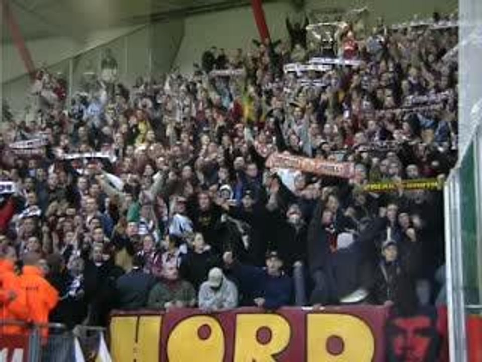 ambiance de derby Nancy Metz (football)