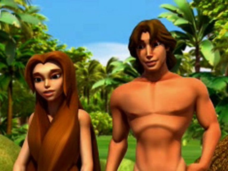 Making Superbook: Meet Adam and Eve - CBN.com
