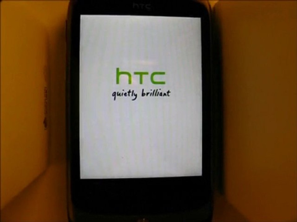 2010: HTC Wildfire | Der Bootvorgang
