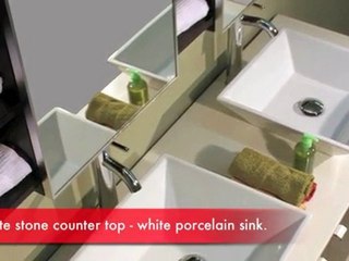 AW-800 69" Double Bathroom Vanity Set