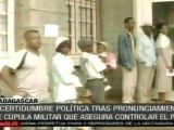 Incertidumbre política en Madagascar por intento de golpe d