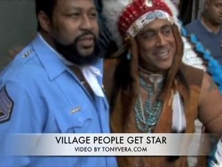 Village People get Hollywood star