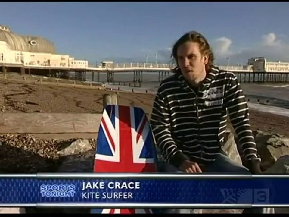 Kitesurf Jump - Worthing Pier