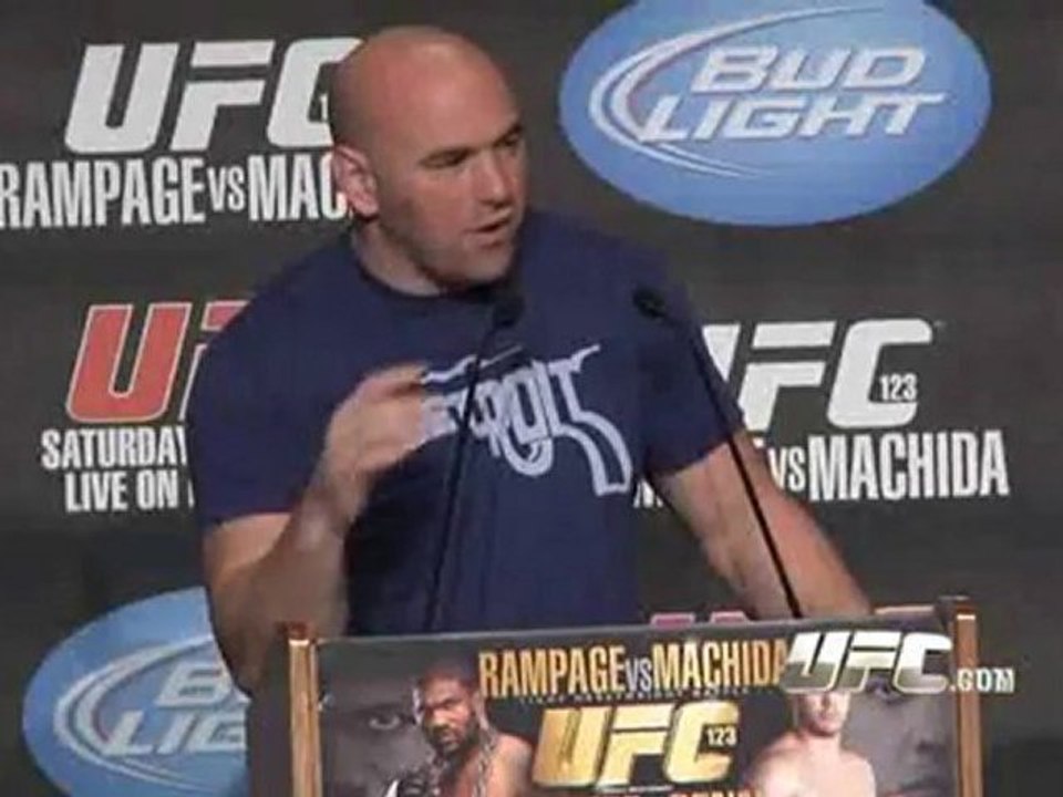 UFC 123 Pre-Fight Presser  Dana White