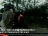 Once muertos y dos desaparecidos por inundaciones en el centro de Vietnam