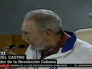 Fidel Castro: La ideología del pueblo cubano es nuestra arm