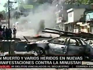 Un muerto y varios heridos en nuevas manifestaciones en Hait