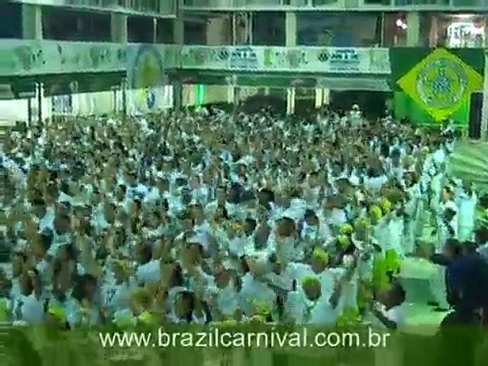Samba World Record Guinness: Mocidade 840 dancers