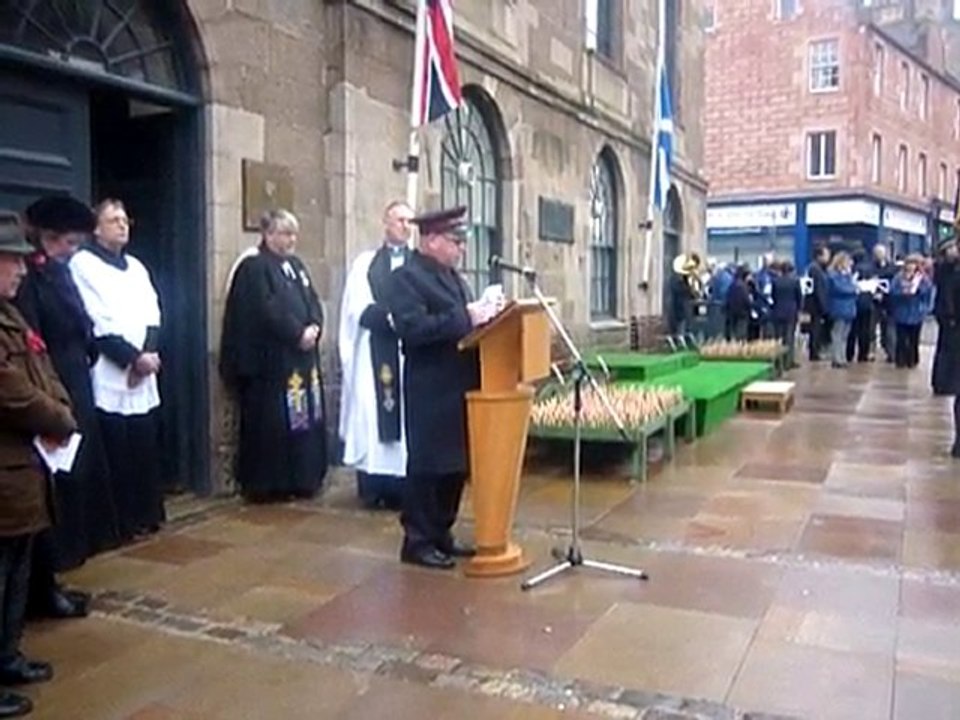 Forfar Remembrance Day Speeches