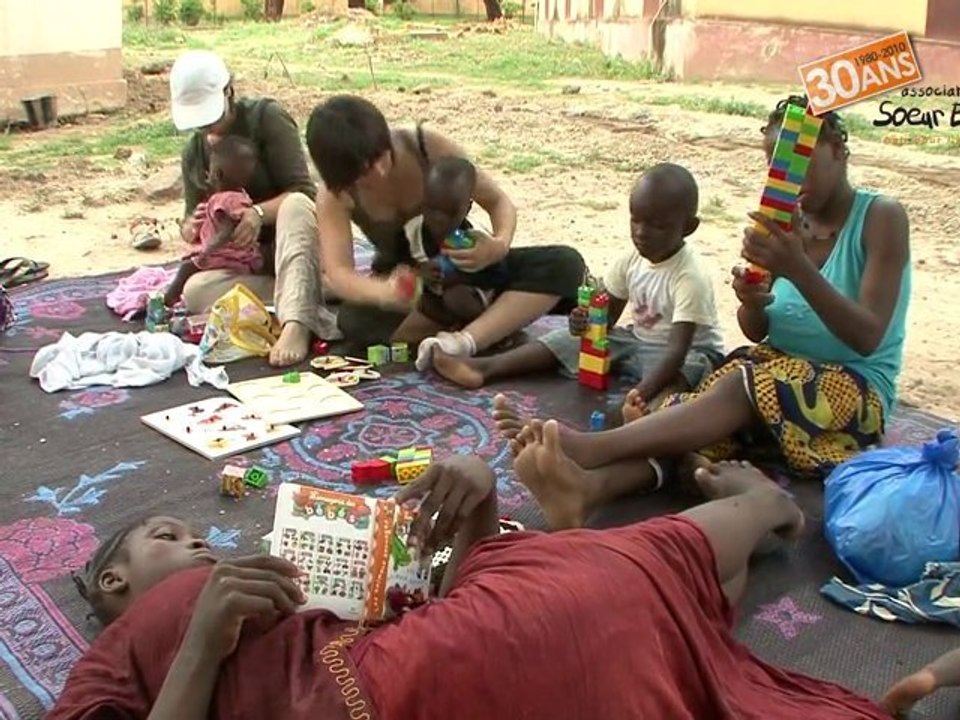 Laetitia, Françoise, Maialen et Miren, bénévoles chantiers
