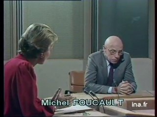 Vidéo Ina - Plateau Simone Signoret  Michel Foucault