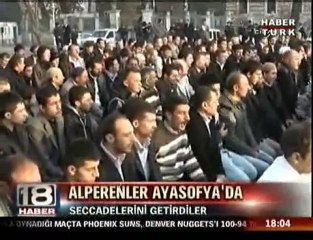 Alperenler Ayasofya'da Bayram Namazı Kıldı 3