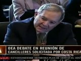 Venezuela pidió suspender sesión de la OEA solicitada por