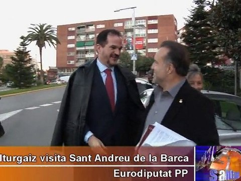 181110 Carlos Iturgaiz visita Sant Andreu de la Barca