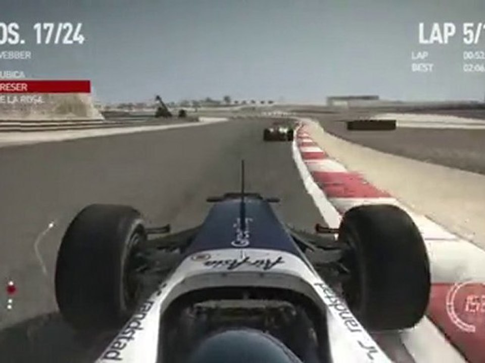 F1 2010 Bahrain PC RACE gameplay NEW *HD*