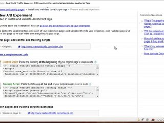 How To Use Google Website Optimizer