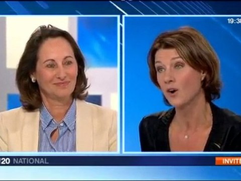 Ségolène Royal - JT 19/20 FR3 - 17/11/2010