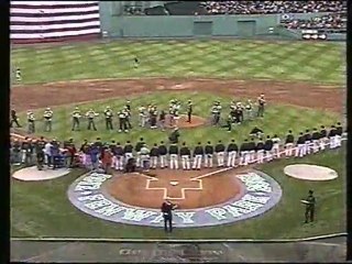 April 1, 2002 Boston Red Sox Home Opening Ceremonies