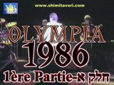 01.SHIMI TAVORIOLYMPIA 86-PARIS-1ème PARTIE BY YOEL BENAMOU