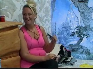 John James takes a cold shower