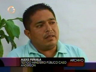 Alexis Peñuela Testigo MP caso Anderson