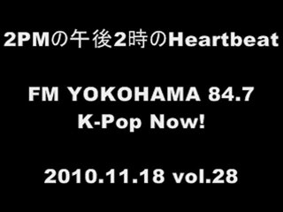 101118 [RADIO]2PM JUNSU